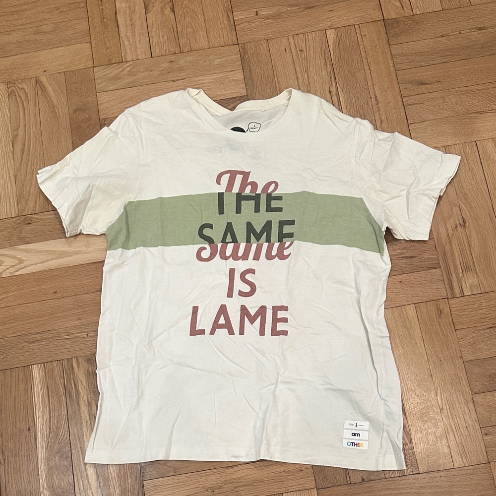 Graphic Tee with Slogan Uniqlo